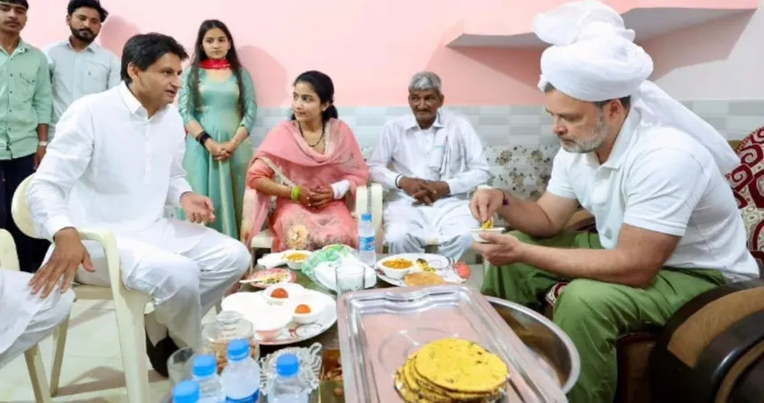 ୩ ବର୍ଷ ପରେ ପୁଣି ଚାଷୀ ଘରେ ପହଞ୍ଚିଲେ ରାହୁଲ ଗାନ୍ଧୀ, ଝିଅର ବିବାହ ଉତ୍ସବରେ ନେଲେ ଅଂଶ