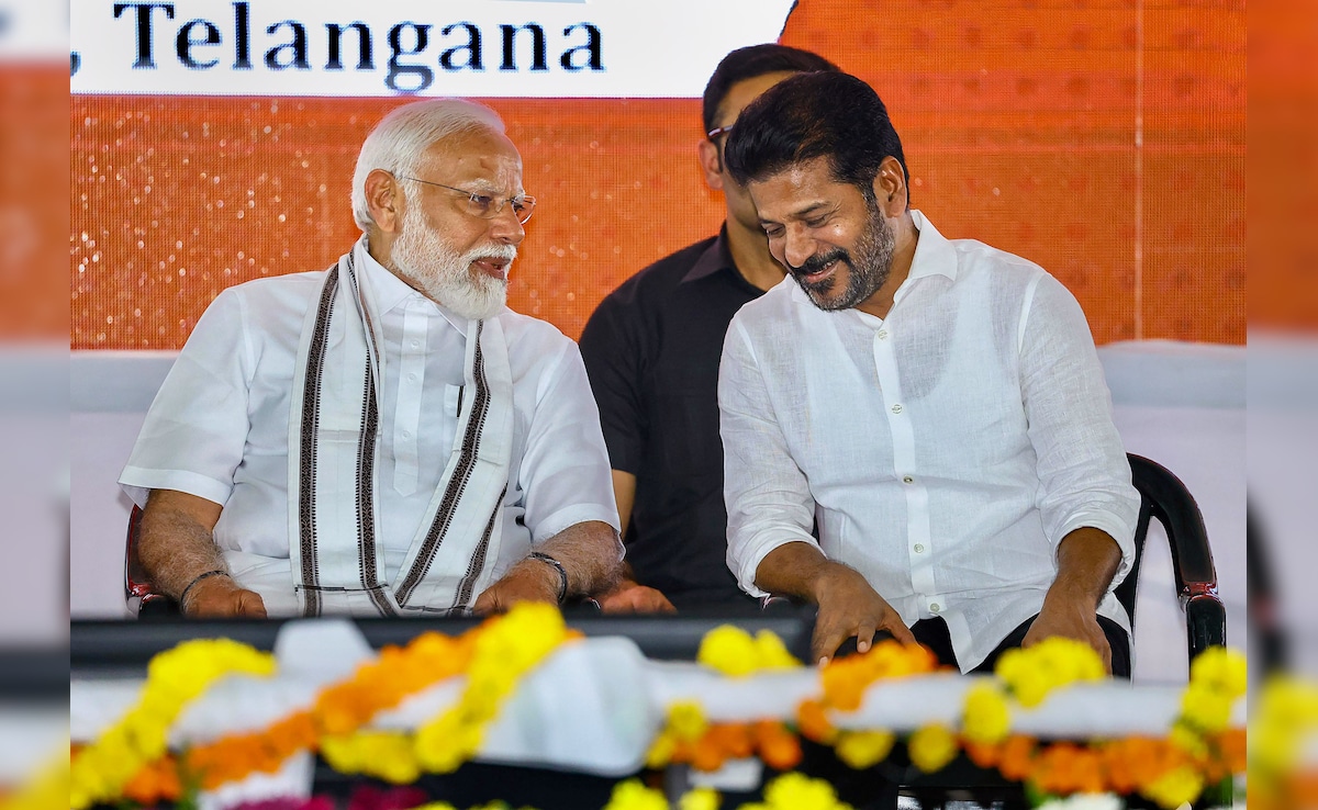 ତେଲେଙ୍ଗାନାକୁ ମିଳୁଥିବା ସହାୟତା ଅଧା ହୋଇଯିବ”: ପିଏମ ମୋଦୀ ଓ ସିଏମ ରେବନ୍ତ ରେଡ୍ଡୀଙ୍କ ମଧ୍ୟରେ କୌତୁକିଆ ଆଲୋଚନା