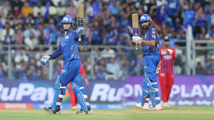 IPL 2026: ଲକ୍ଷ୍ନୌକୁ ୪ ୱିକେଟ୍‌ରେ ହରାଇଲା ମୁମ୍ବାଇ, ରୋହିତ-ରିକେଲ୍‌ଟନ୍‌ଙ୍କ ଧମାକେଦାର ବ୍ୟାଟିଂ