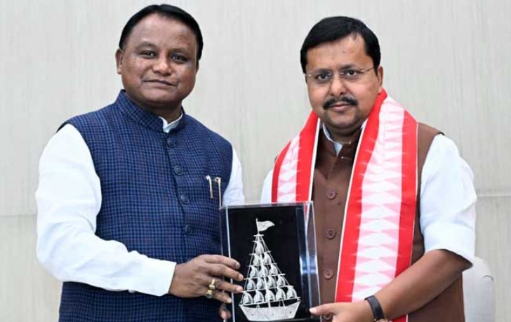 ନୂଆଦିଲ୍ଲୀରେ ବିଜେପି ରାଷ୍ଟ୍ରୀୟ ଅଧ୍ୟକ୍ଷ ନୀତିନ ନବୀନଙ୍କୁ ଭେଟିଲେ ମୁଖ୍ୟମନ୍ତ୍ରୀ ମୋହନ ଚରଣ ମାଝୀ