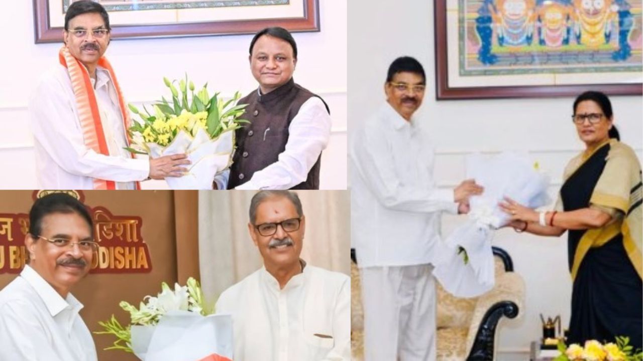 ରାଜ୍ୟପାଳ ଡା. ହରି ବାବୁ କମ୍ଭମପତି ଙ୍କୁ ଜନ୍ମଦିନର ଶୁଭେଚ୍ଛା ଜଣାଇଲେ ମୁଖ୍ୟମନ୍ତ୍ରୀ ଓ ଦୁଇ ଉପମୁଖ୍ୟମନ୍ତ୍ରୀ