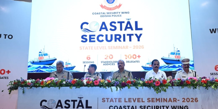 ଭୁବନେଶ୍ୱରରେ ରାଜ୍ୟସ୍ତରୀୟ ଉପକୂଳ ସୁରକ୍ଷା ସେମିନାର ୨୦୨୬: ସମୁଦ୍ର ସୁରକ୍ଷା ପାଇଁ ଓଡ଼ିଶା ପୋଲିସର ବ୍ଲୁ-ପ୍ରିଣ୍ଟ