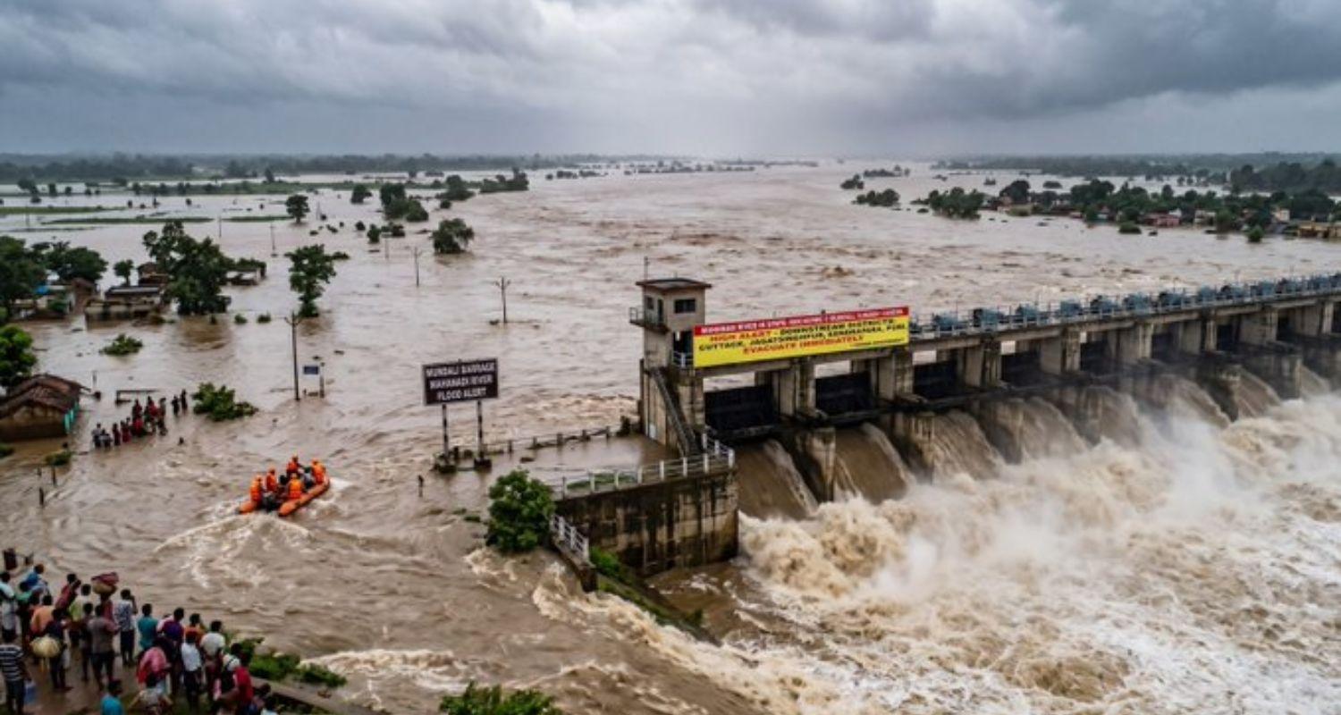 Flood In Mahanadi: ମହାନଦୀ କୂଳରେ ୪୮ ଘଣ୍ଟା ହାଇଆଲର୍ଟ, ନଦୀଘାଟ ଓ ବାଲିଯାତ୍ରା ପଡ଼ିଆକୁ ପ୍ରବେଶ ନିଷିଦ୍ଧ