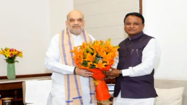 ନୂଆଦିଲ୍ଲୀରେ କେନ୍ଦ୍ର ଗୃହମନ୍ତ୍ରୀ ଅମିତ ଶାହଙ୍କୁ ଭେଟିଲେ ମୁଖ୍ୟମନ୍ତ୍ରୀ ମୋହନ ମାଝୀ