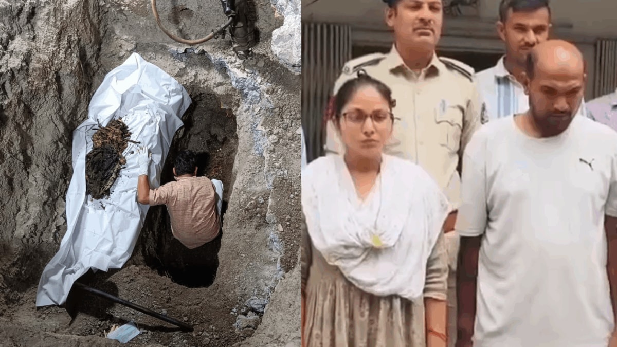 ଦୃଶ୍ୟମ୍ ଷ୍ଟାଇଲ୍ ହତ୍ୟାକାଣ୍ଡ: ବୋହୂ କହିଥିଲା ସ୍ୱାମୀ ଅଷ୍ଟ୍ରେଲିଆରେ ଅଛନ୍ତି, ୨ ବର୍ଷ ପରେ କଂକ୍ରିଟ୍ ତଳୁ ମିଳିଲା କଙ୍କାଳ